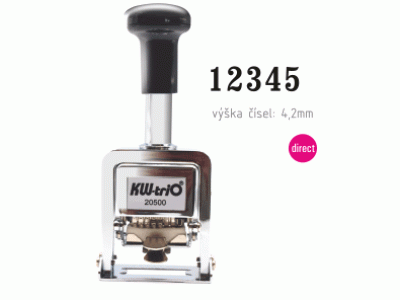 20500 Paginovací razítko (5 číslic, 4,2mm)