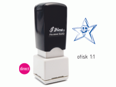 HS022 OA pre-inked stamp HVĚZDIČKA