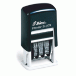 S-309 Printer Line ČERNÁ box (6 číslic-3mm) suchý polštářek