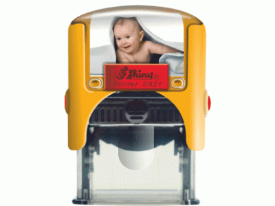 S821 Personal Printer ŽLUTÁ (26x10mm)