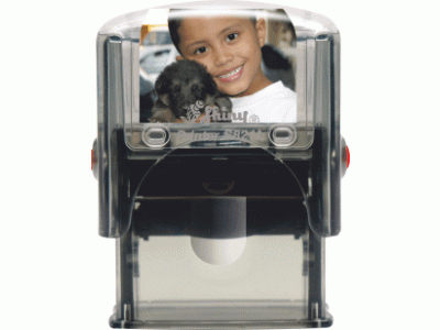 S821L Personal Printer ŠEDÁ TRANSP. (30x10mm)