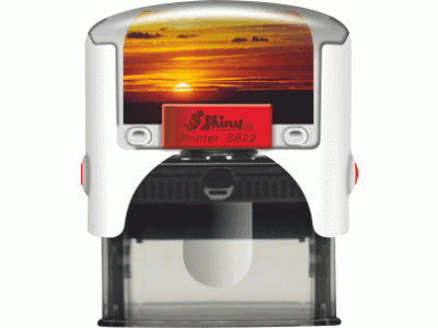 S822 Personal Printer BÍLÁ (38x14mm)