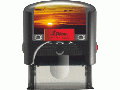 S822 Personal Printer ČERNÁ (38x14mm)
