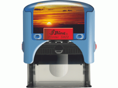 S822 Personal Printer MODRÁ (38x14mm)