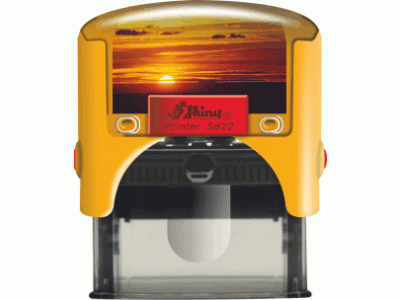 S822 Personal Printer ŽLUTÁ (38x14mm)