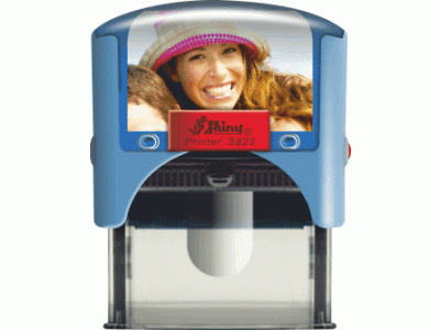 S823 Personal Printer MODRÁ (47x18mm)