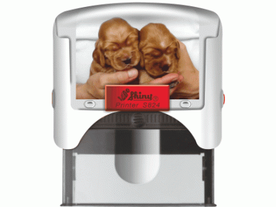 S824 Personal Printer BÍLÁ (58x22mm)