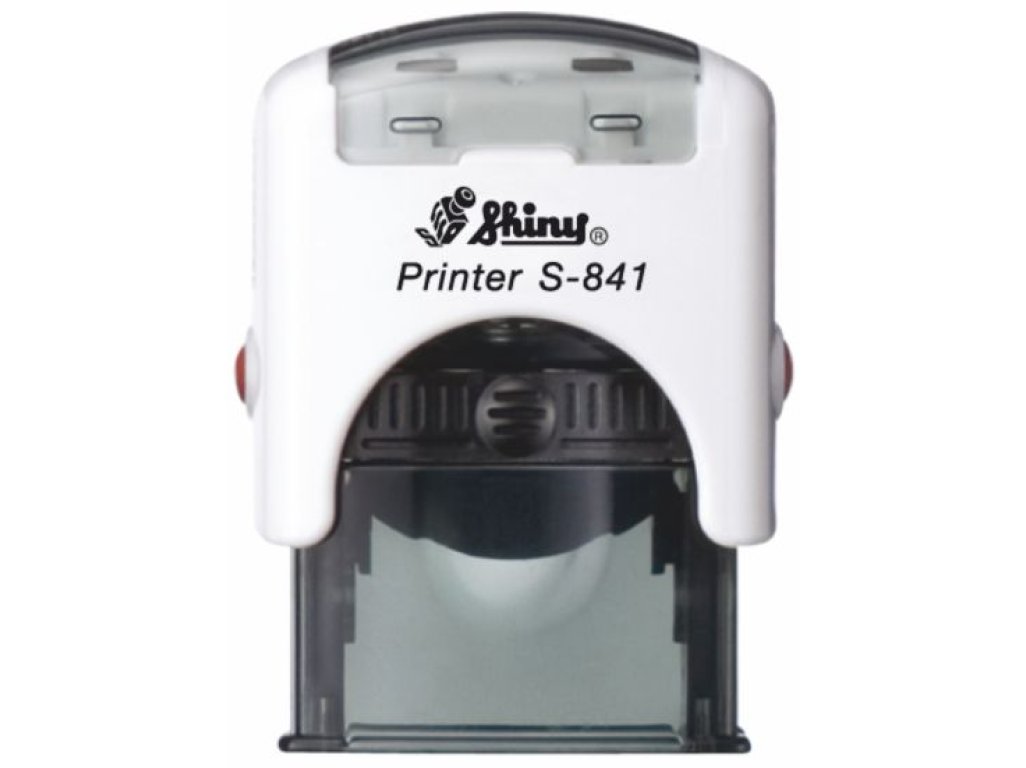 S-841 New Printer Line BÍLÁ (26x10mm)