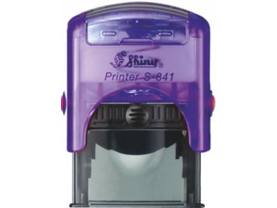 S-841 New Printer Line FIALOVÁ TRANSP. (26x10mm)