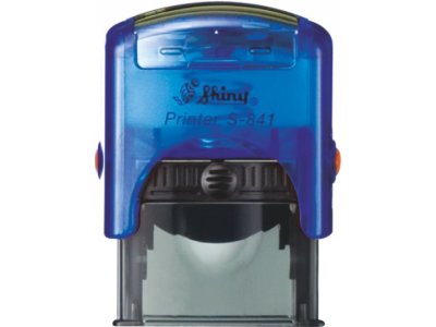 S-841 New Printer Line MODRÁ TRANSP. (26x10mm)