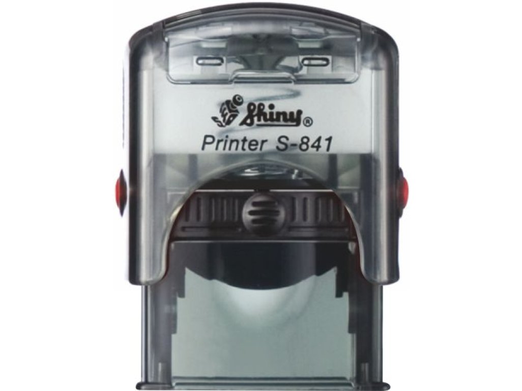 S-841 New Printer Line ŠEDÁ TRANSP. (26x10mm)