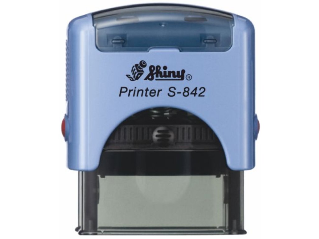 S-842 New Printer Line MODRÁ (38x14mm)