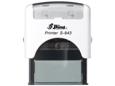 S-843 New Printer Line BÍLÁ (47x18mm)