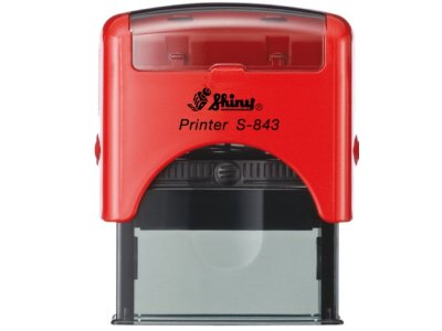 S-843 New Printer Line ČERVENÁ (47x18mm)
