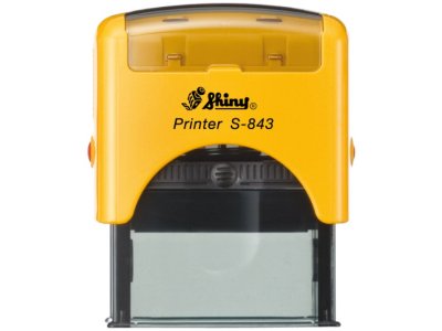S-843 New Printer Line ŽLUTÁ (47x18mm)