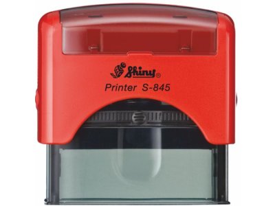 S-845 New Printer Line ČERVENÁ (70x25mm)