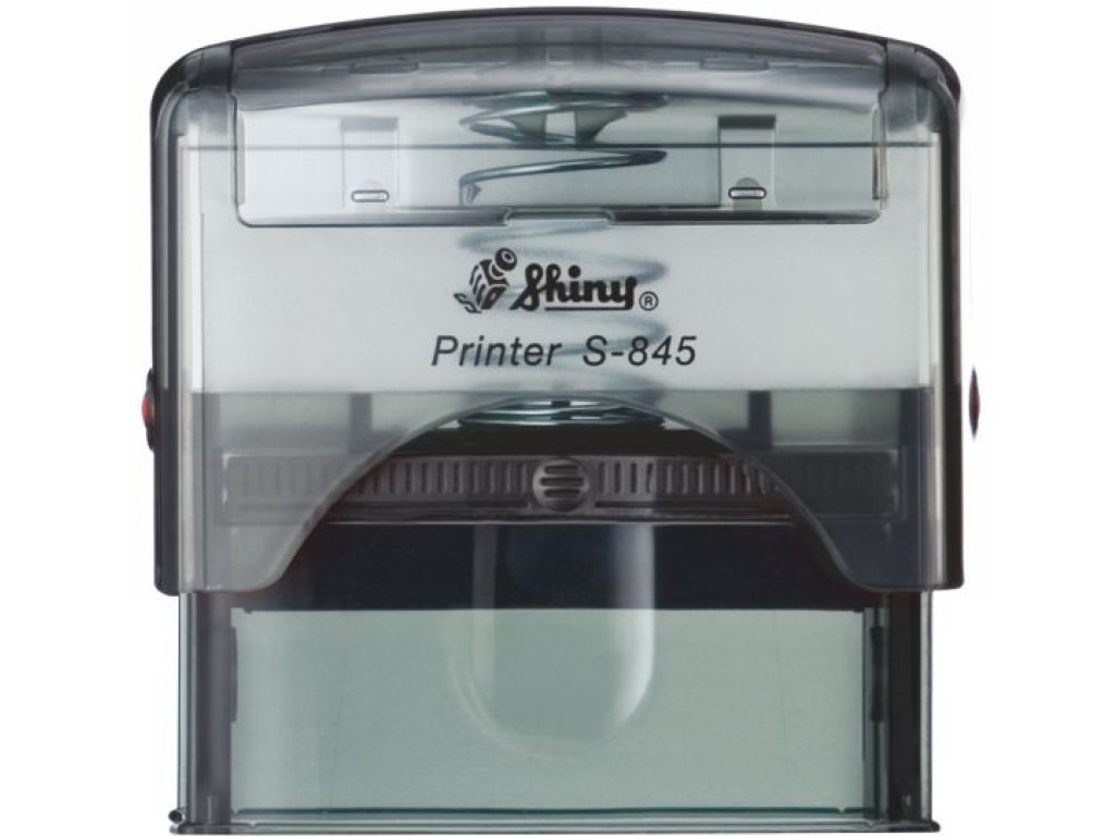 S-845 New Printer Line ŠEDÁ TRANSP. (70x25mm)