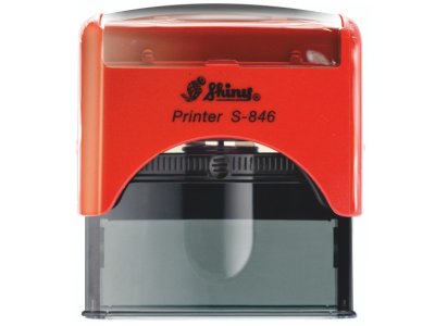 S-846 New Printer Line ČERVENÁ (65x27mm)