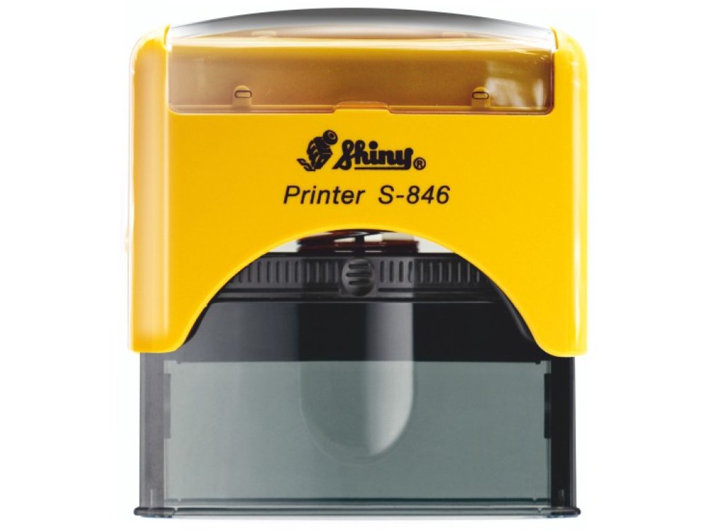 S-846 New Printer Line ŽLUTÁ (65x27mm)