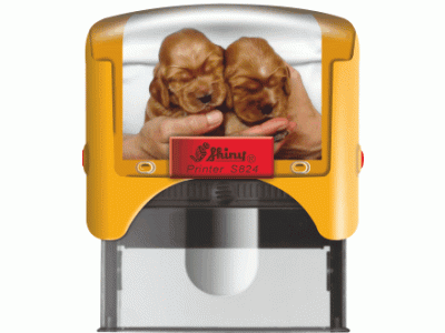 S824 Personal Printer ŽLUTÁ (58x22mm)