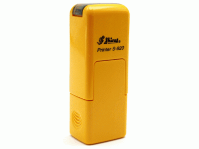 S-820 Printer Line ŽLUTÁ (12x6mm)
