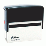 S-833 Printer Line ČERNÁ (82x25mm) červený polštářek