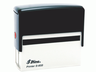 S-833 Printer Line ČERNÁ (82x25mm)