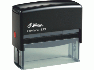 S-833T Printer Line ČERNÁ TRANSP. (82x25mm)