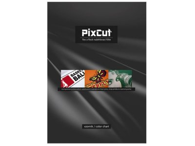 Vzorník nažehlovacích fólií PixCut