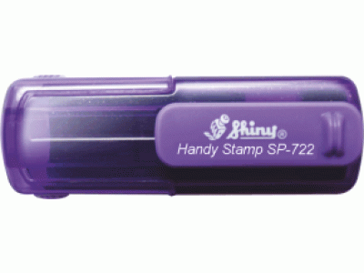 SP-722 Eminent Line FIALOVÁ TRANSP. (38x14mm)