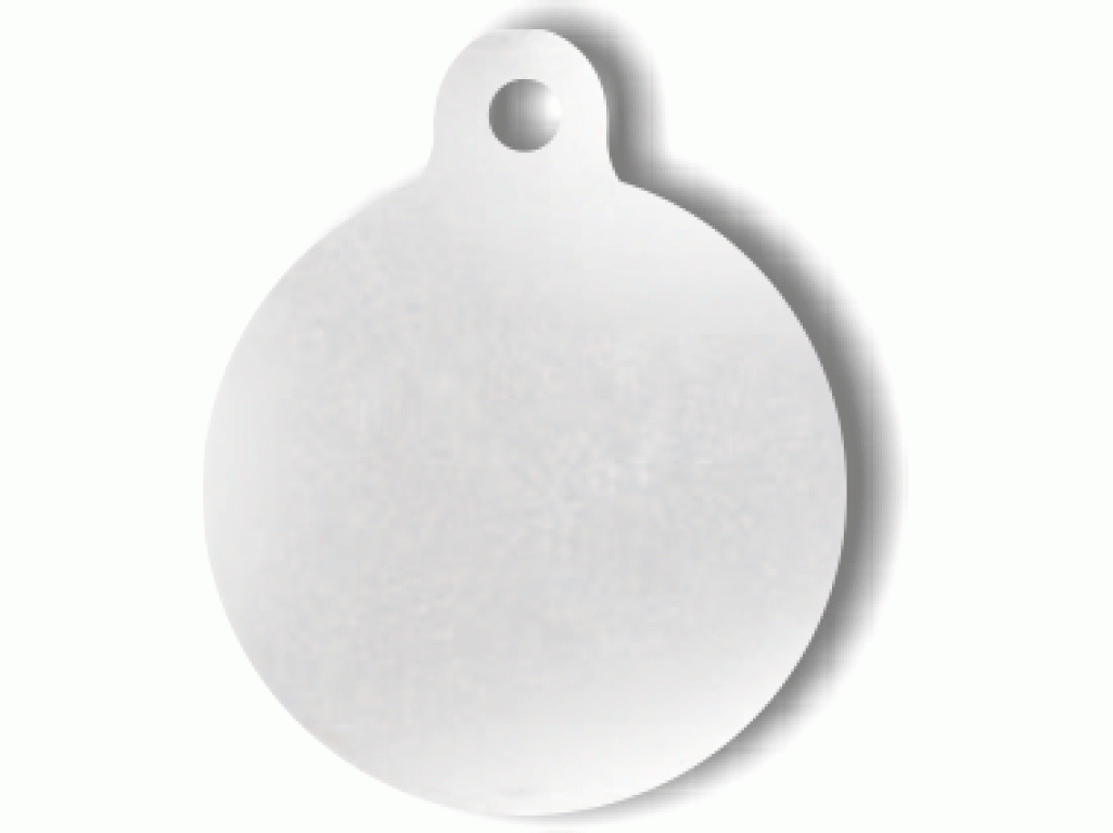 LMB-015 PŘÍVĚŠEK - KOLEČKO s uchycením saténově stříbrná (31mm,1mm)