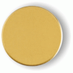 LMB-021 KOLEČKO S PODLEPEM matná zlatá (50mm,1,5mm)