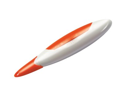 X20-02 STAMP PEN BÍLO-ORANŽOVÁ (38,5x14mm) / FLASH
