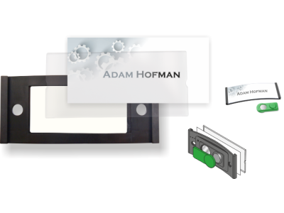 P30_Jmenovka (70x30mm) ČERNÁ