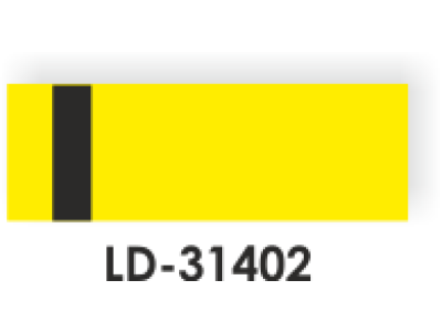 LD-31402 LAZZDESK_ŽLUTÁ/ČERNÁ