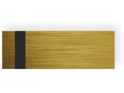 LD-71261 LAZZFOIL _ BRONZOVÁ/ČERNÁ (610 x 305 mm, tl. 0,2 mm) INTERIÉR