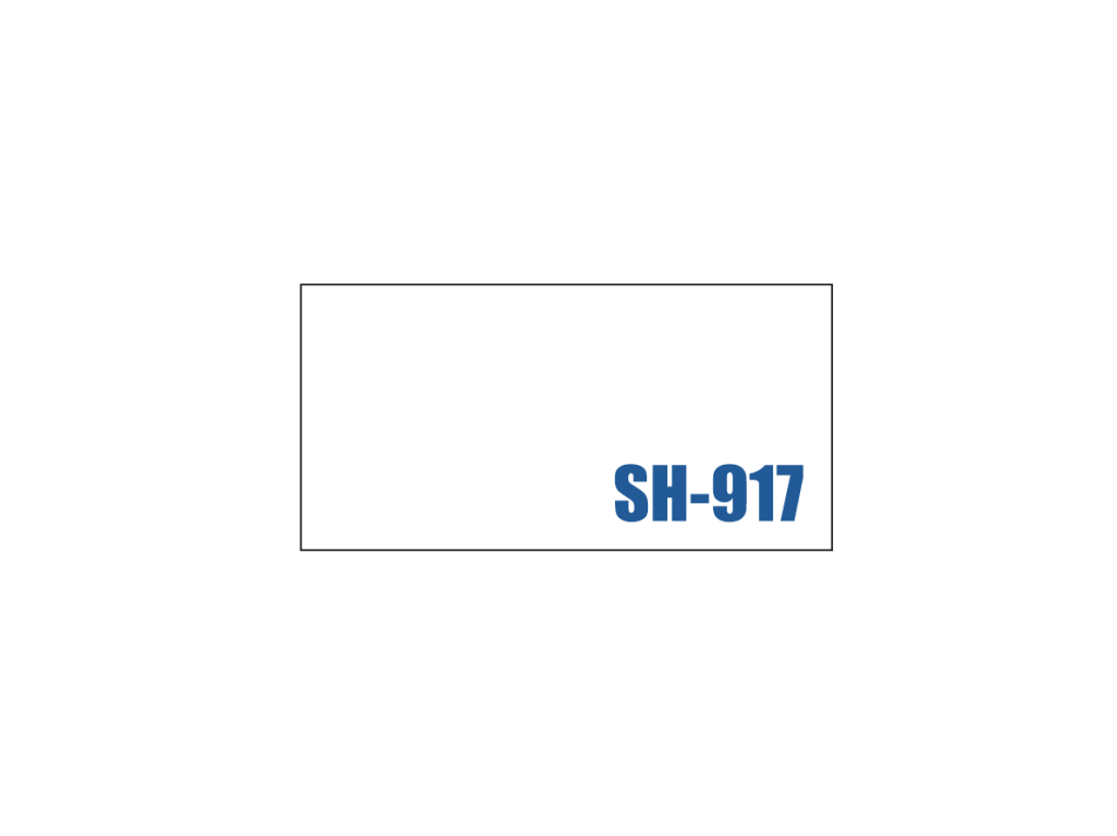 SH-917 ABS deska BÍLÁ/MODRÁ (122x61cm, tl. 1,6mm)