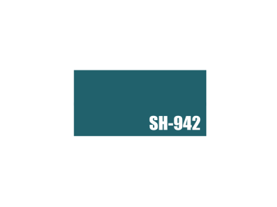 SH-942 ABS deska MODROZELENÁ/BÍLÁ (122x61cm, tl. 1,6mm)