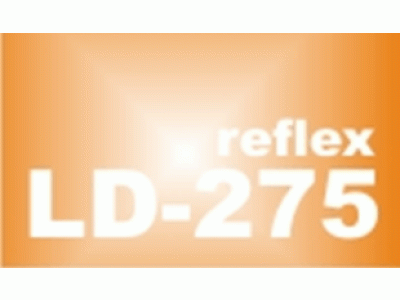 LD-275 ABS deska REFLEXNÍ ORANŽOVÁ/BÍLÁ (120x60cm, tl. 1,5mm)