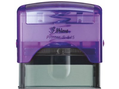 S-845 New Printer Line FIALOVÁ TRANSP. (70x25mm)