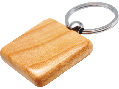 LazzGift / Přívěsek - čtverec (javor) DP-233-10