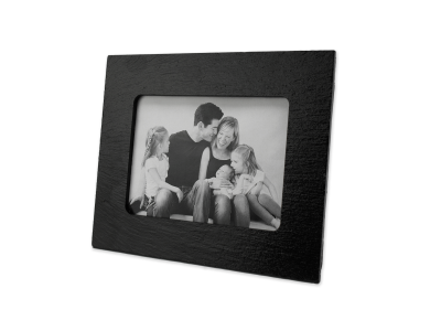 LazzSlate / Fotorámeček z břidlice – obdélník (21x26cm)