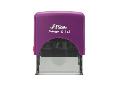 2019 S-843 Printer Line FIALOVÁ (47x18mm)