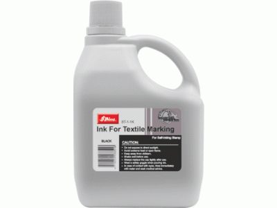 ST-1-1K Razítková barva na textil ČERNÁ (1kg)