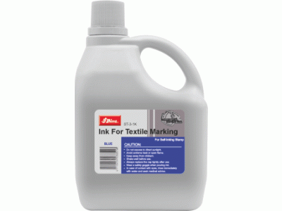 ST-3-1K Razítková barva na textil MODRÁ (1kg)