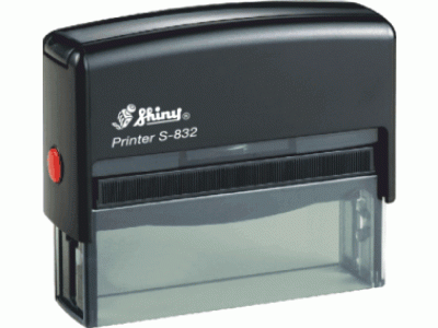 S-832T Printer Line ČERNÁ TRANSP. (75x15mm)