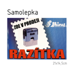 PS-100 Samolepka ZDE V PRODEJI (formát A5)