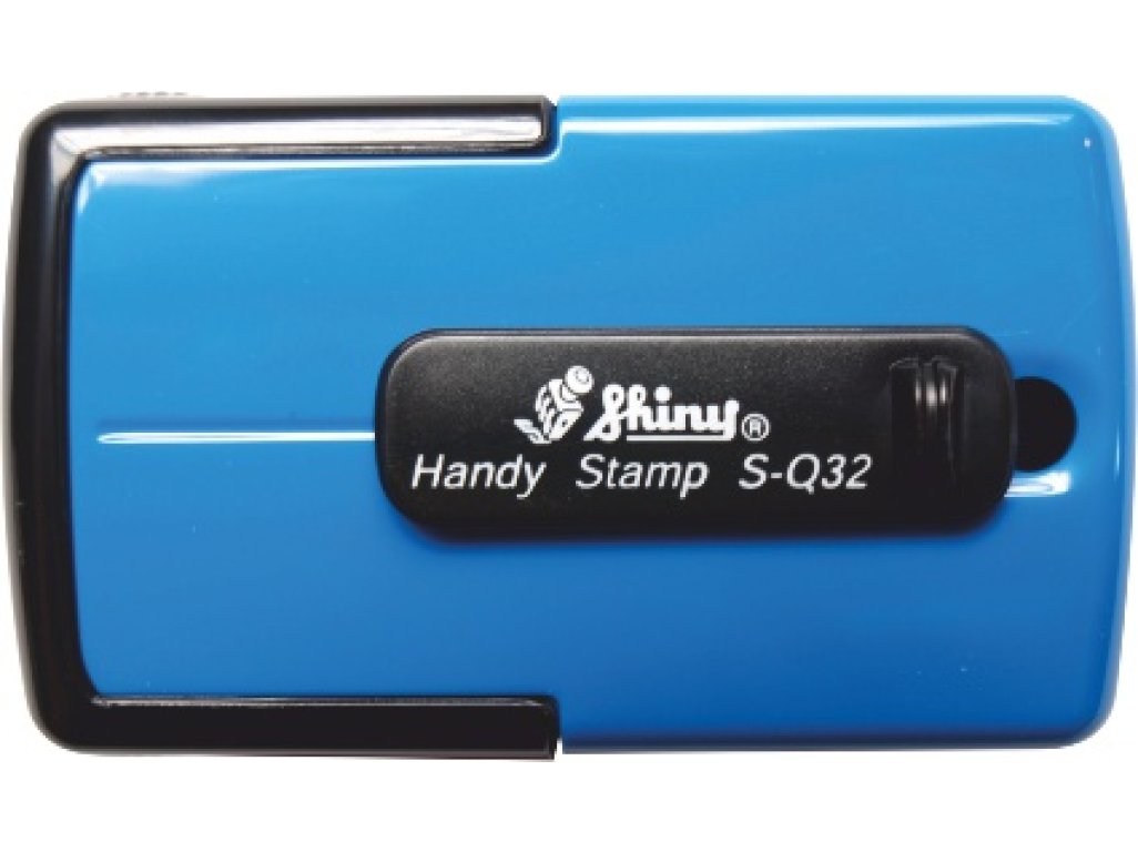 S-Q32 Handy Stamp MODRÁ (32x32mm)